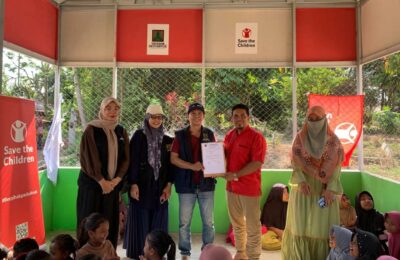 YG dan Save Children resmikan Ruang Ramah Anak